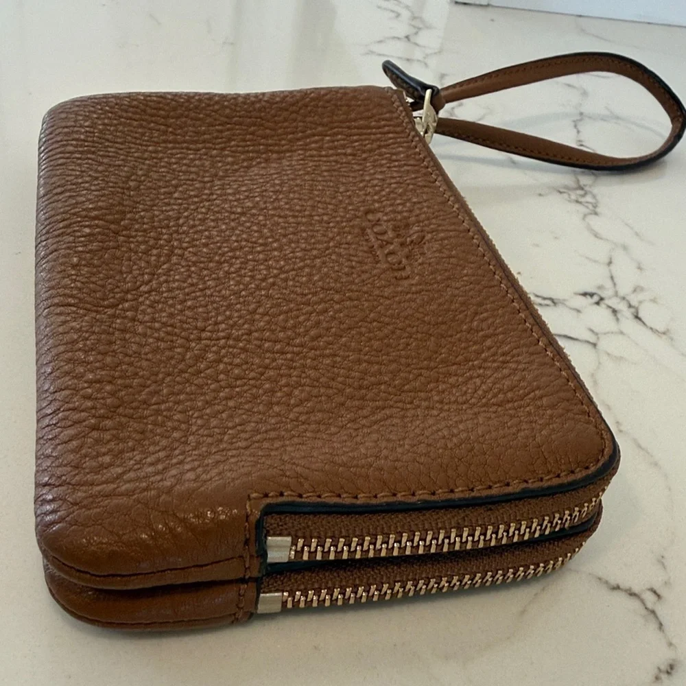 Coach zipper wallet